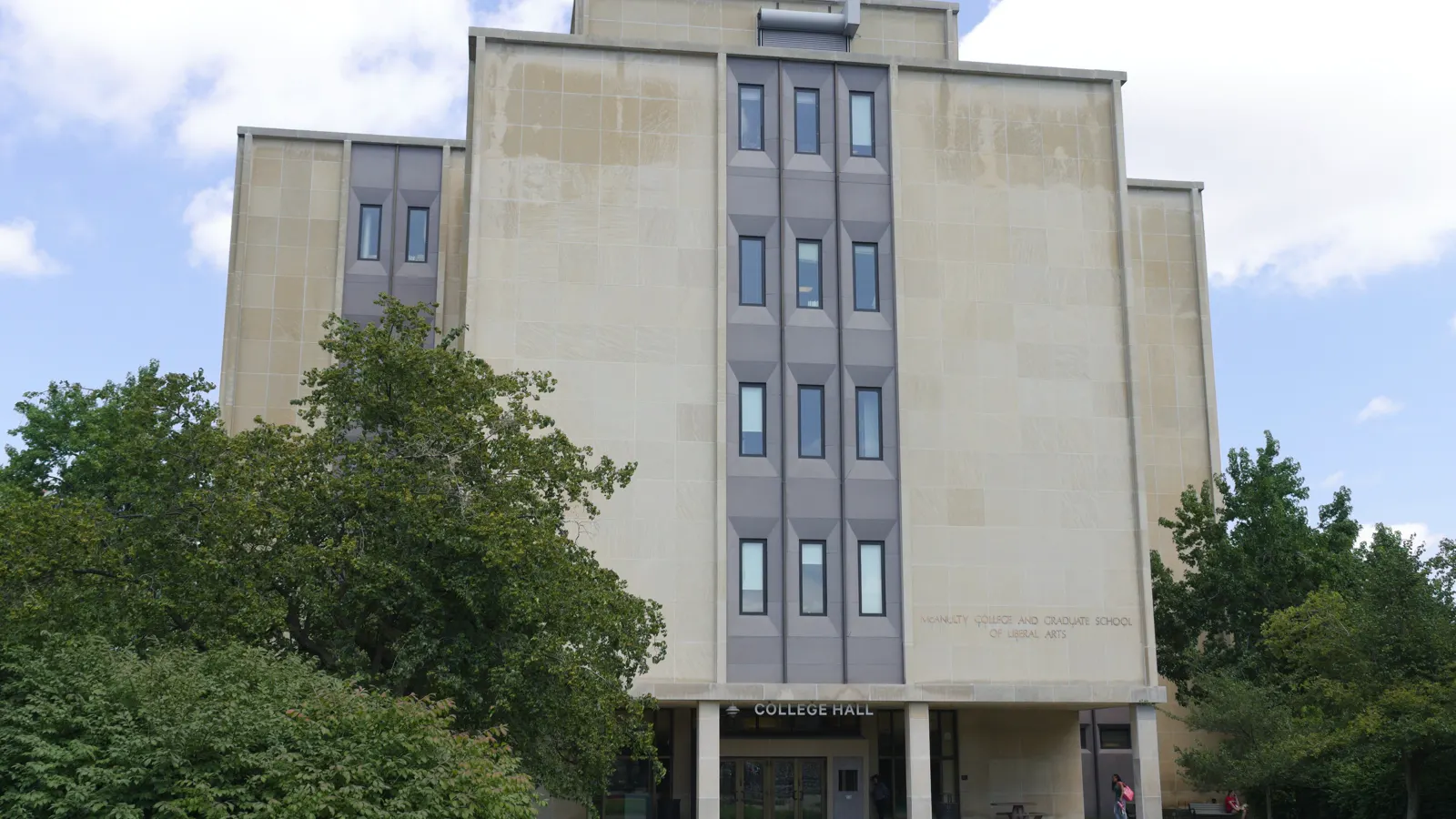 College Hall, home of the McAnulty College of Liberal Arts, on the Duquesne University campus in Pittsburgh, Pennsylvania