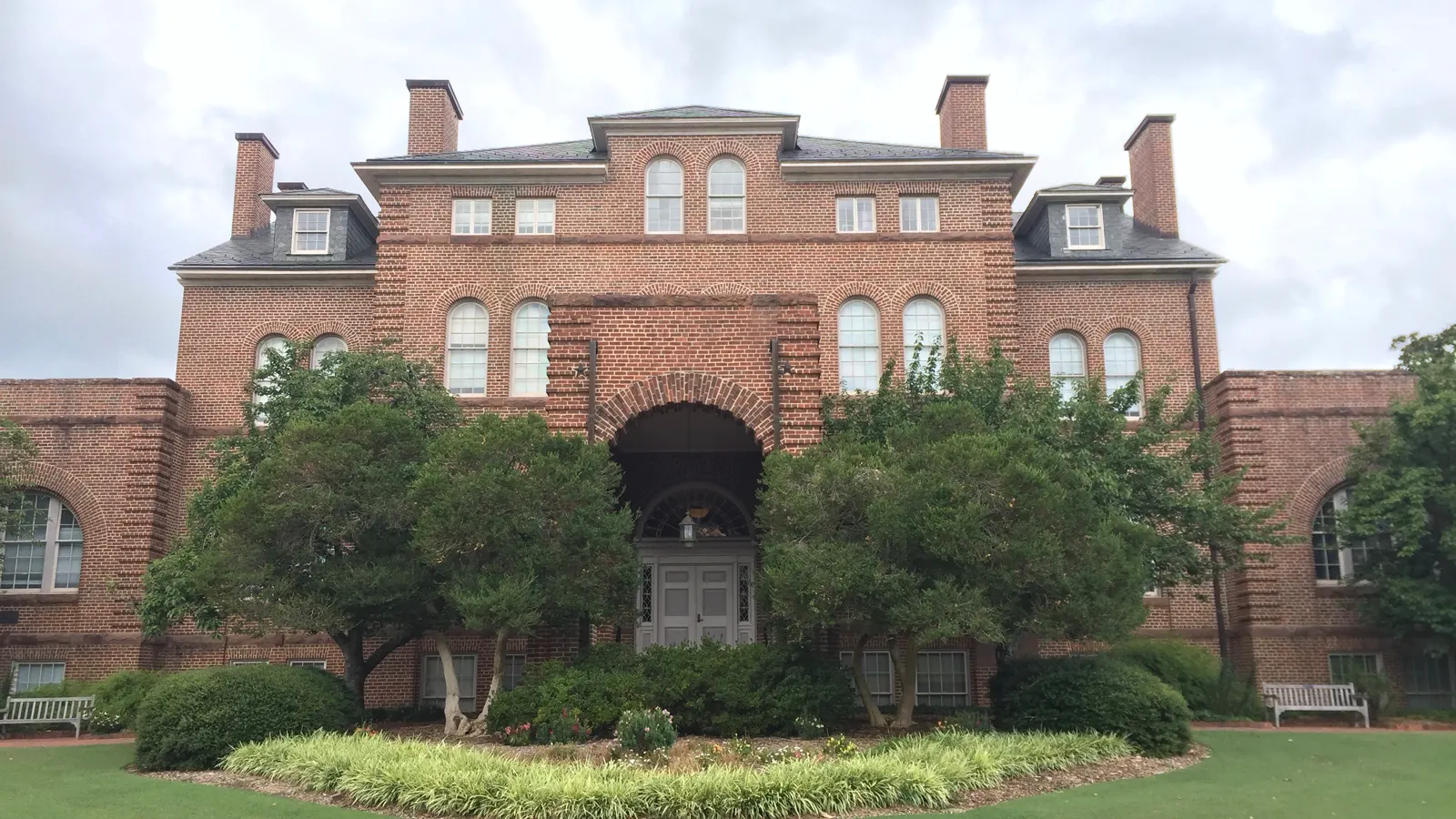 Holladay Hall on the North Carolina State University campus in Raleigh, North Carolina